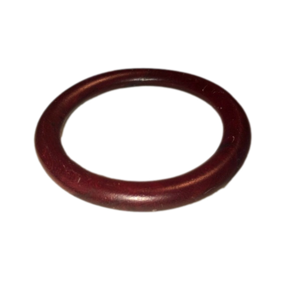 𝅺vtg Boho Redwood Wood Rounded Bangle 8” Inside